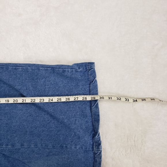 American Profile Midi Denim Skirt - Picture 12 of 13